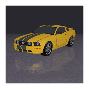 Mustang 3D Full logo
