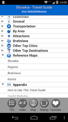 Slovakia - Travel Guide Map