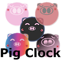 Pig Clock & Weather Forecast logo