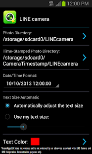 Camera Timestamp Add-on - screenshot thumbnail
