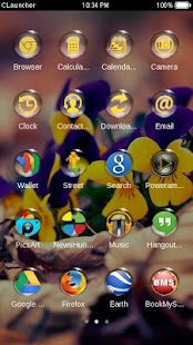How to install Crystal Flower Clauncher Theme 4.1.0 apk for laptop