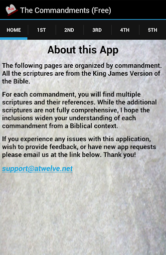 FREE Ten Commandments KJV