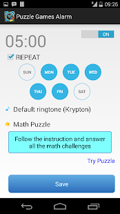 download Puzzle Games Alarm free