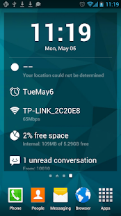 S Launcher (Galaxy S5 Launcher - screenshot thumbnail