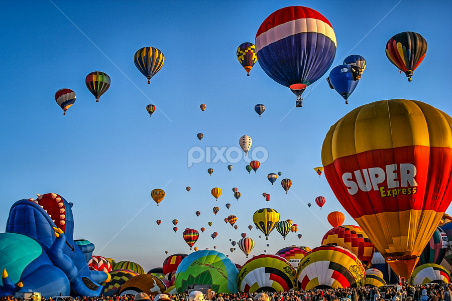Mass Ascension by Ron Meyers - Transportation Other