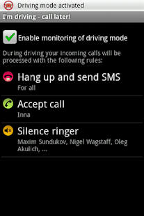I'm driving - call later! Screenshots 0