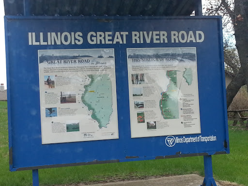 Illinois Great River Road Historical Marker