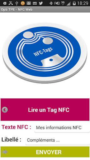 Opti TPE - NFC Web