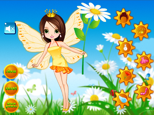 Beautiful Fairy DressUp