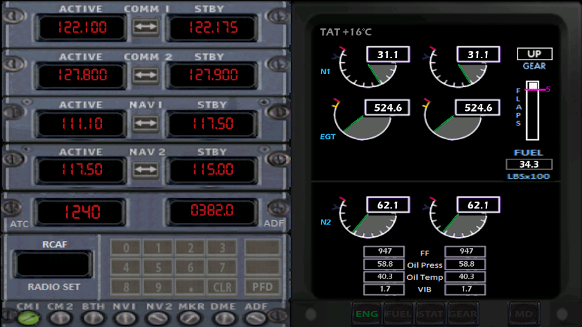 FS INSTRUMENT Screen 2
