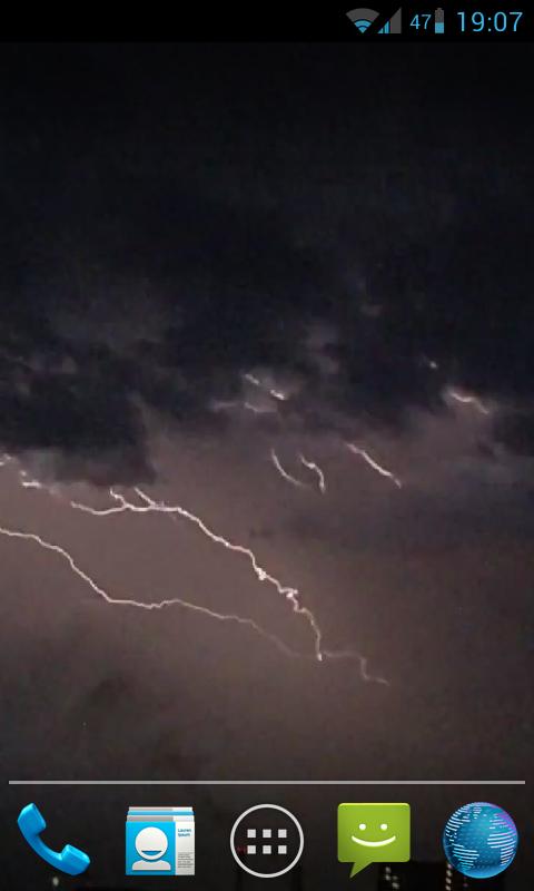 Lightning Live Wallpaper HD Screen 3