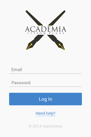 Academia - Lesson Plans