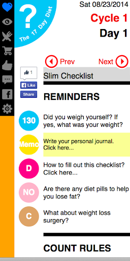 【免費健康App】17 Day Diet Practice-APP點子