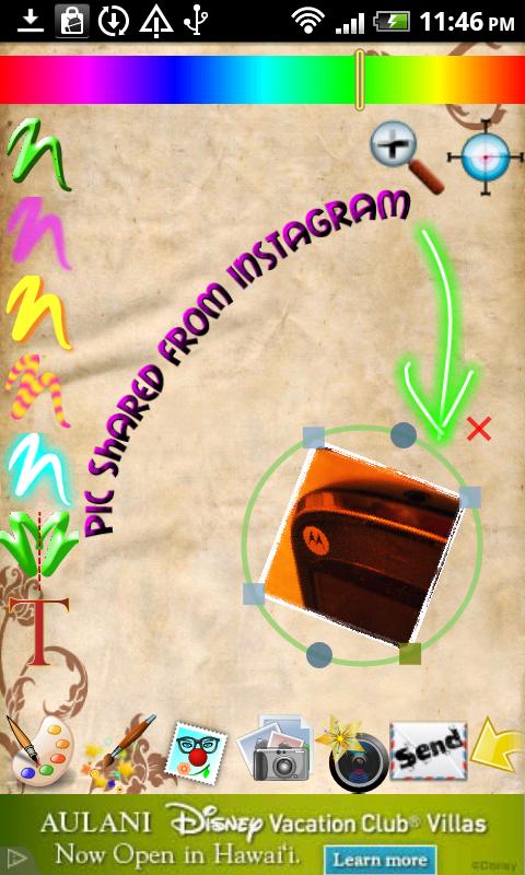 Android application Draw Card Greeting Doodle Wish screenshort