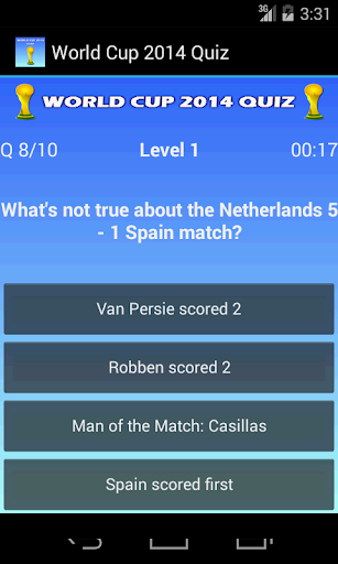 【免費體育競技App】World Cup 2014 Quiz-APP點子