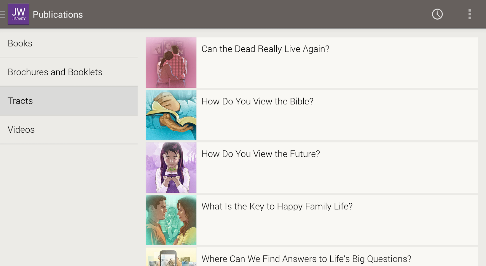 JW Library screenshot