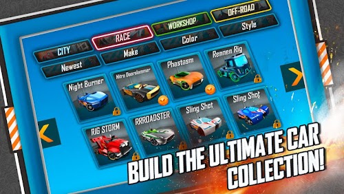 Android application Hot Wheels Showdown™ screenshort