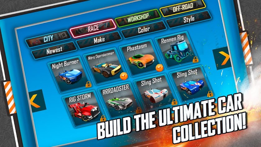 Hot Wheels Showdown™ Screen 1