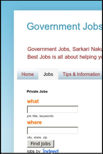 【免費社交App】Government Best Jobs-APP點子