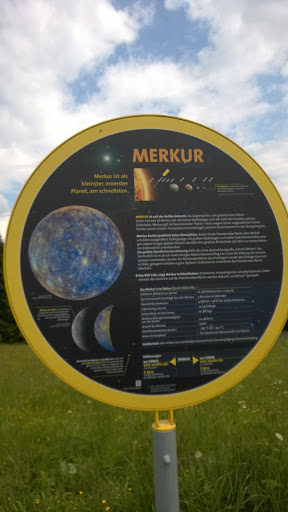 Planetenpfad Merkur