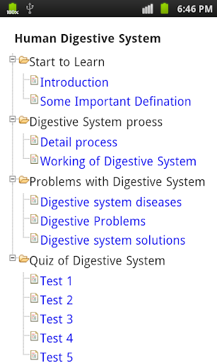 human digestive system