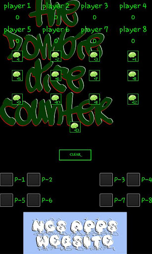 The Zombie Dice Brain Counter