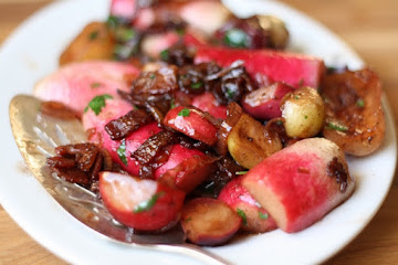 Braised Spring Radishes
