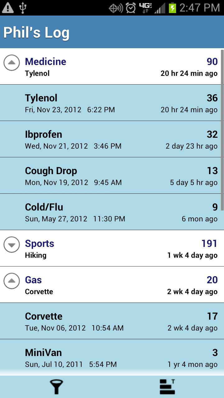 My Logs Pro Screen 3