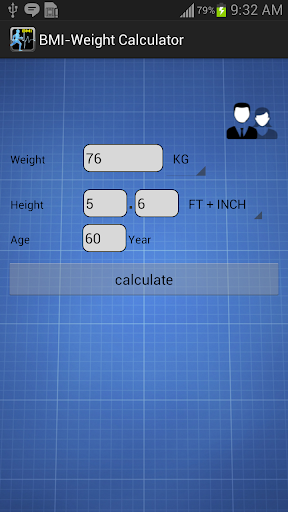 BMI-Weight Calculator