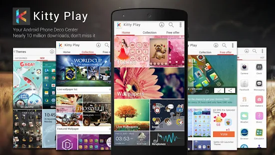 Kitty Play - Theme & Iconpack - screenshot thumbnail