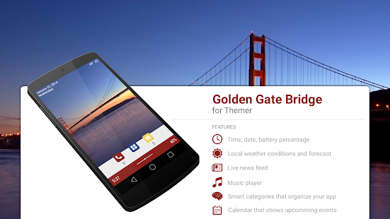 How to install Golden Gate Bridge Theme patch 1.0.0 apk for pc