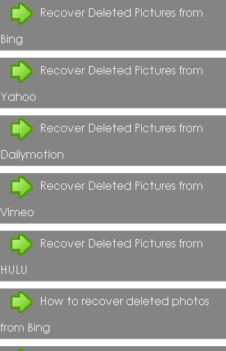 Recover Deleted Pictures