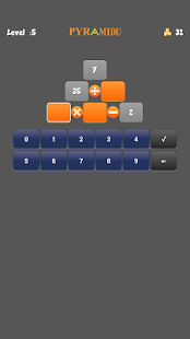 Free Pyramidu - Math pyramid puzzle APK for Android