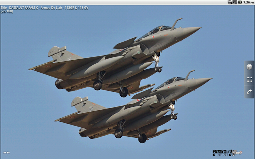 【免費個人化App】Dassault Rafale Live Wallpaper-APP點子