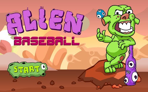 Android application Alien Baseball screenshort