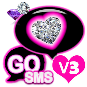 Diamond Heart Theme for GO SMS.apk 1