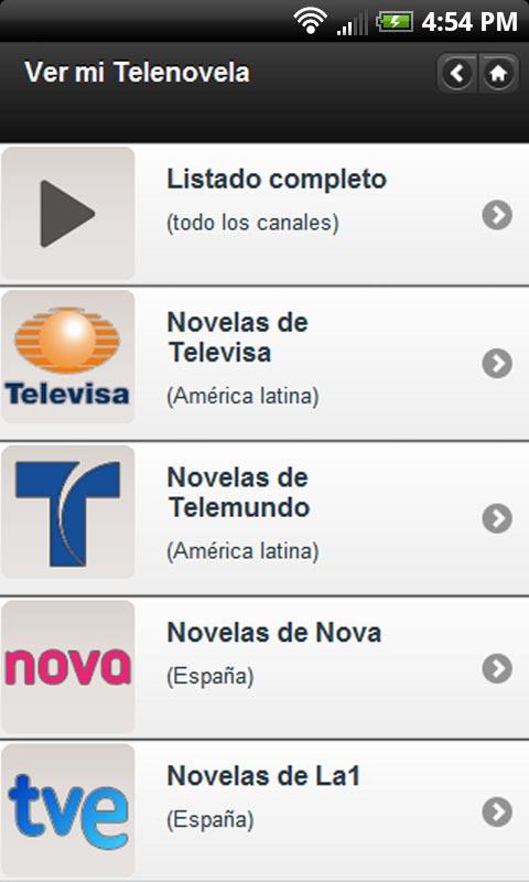 Android application Free Soap Operas screenshort