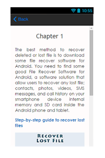 Free Download Recover Lost File Guide APK for Android