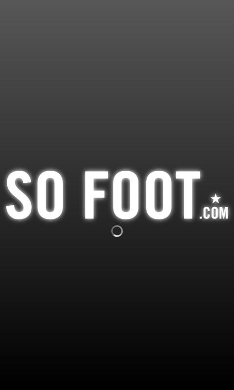 Android application SO FOOT screenshort