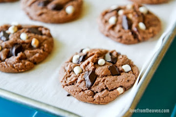 Hot Chocolate Cookies