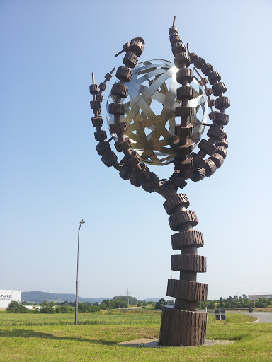 Skulptur am Industriepark Region Trier (IRT)