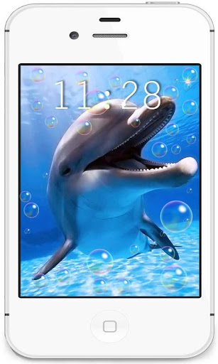 【免費個人化App】Dolphins Racihg live wallpaper-APP點子