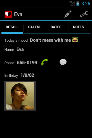 The Mood of my Girlfriend Screen 1