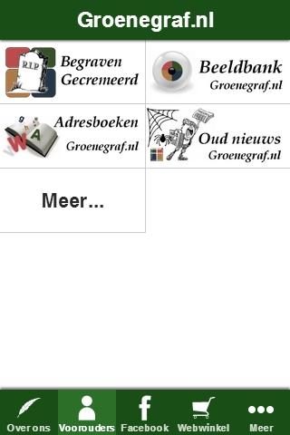 Stichting Groenegraf.nl Screen 2
