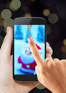 download Santa Claus Zipper Lock free