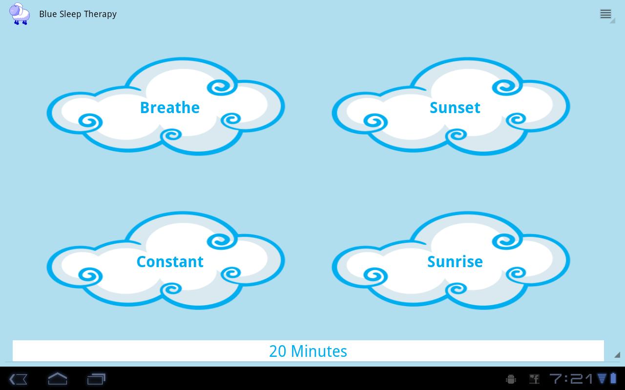Blue Sleep Therapy Screen 3