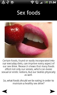 Sex Foods