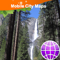 Yosemite National Park Map logo