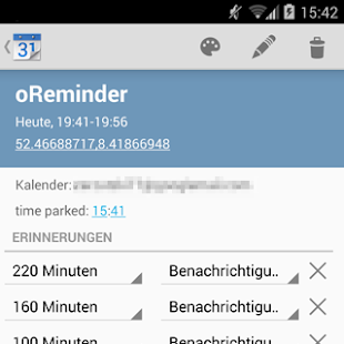 oReminder - Carfinder Screenshots 3
