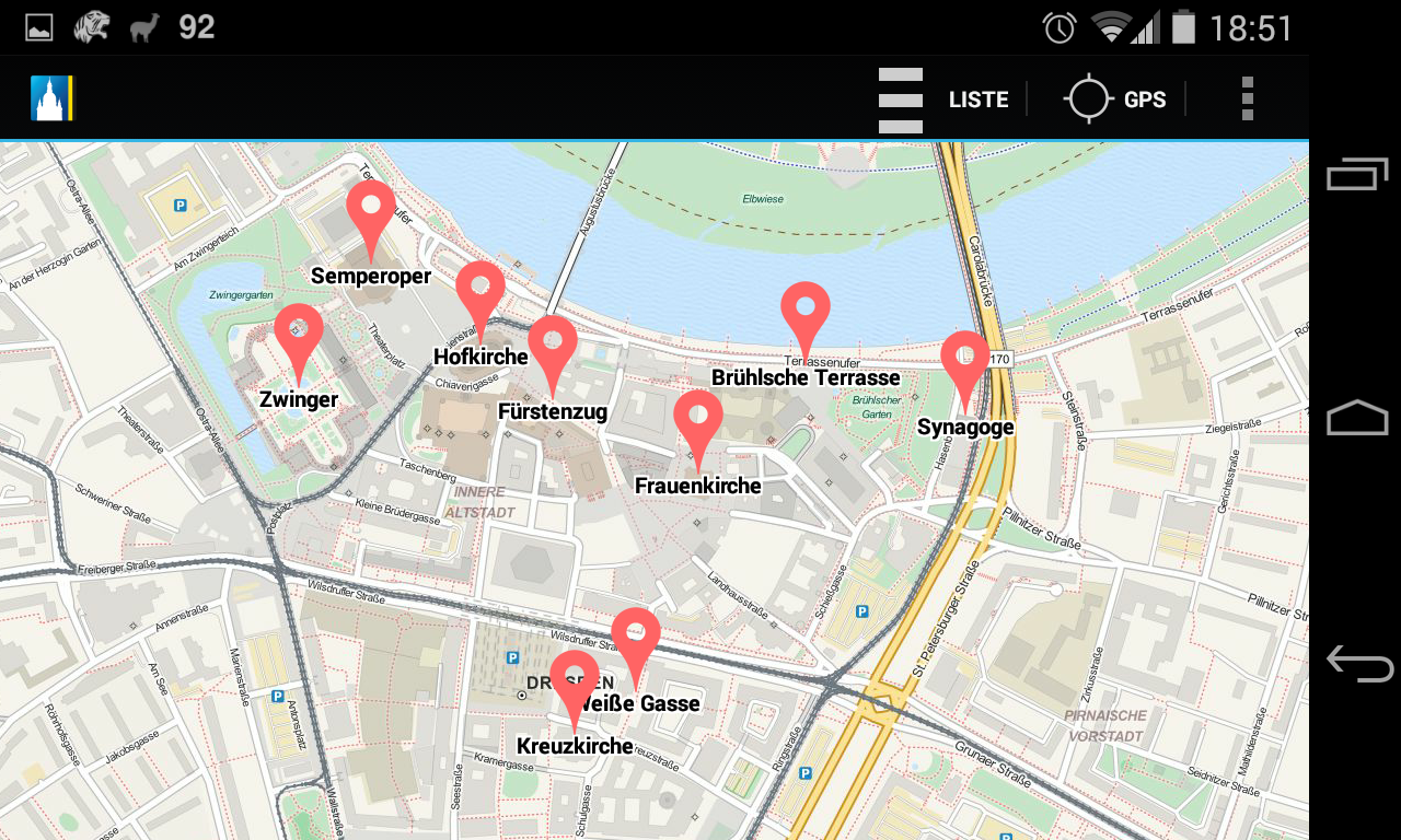 Android application AudioGuide Dresden Full screenshort